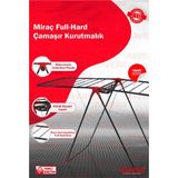 Yakut Serisi - Miraç Full-Hard Borulu Çamaşır Kurutmalık - Dayanıklı Çamaşır Kurutma Askısı