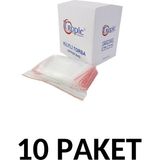 Yakutsan Tropic 10 Paket Kilitli Naylon Torba 13X16 Kilitli Poşet (600LÜ)