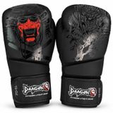 Yakuza Boks Eldiveni Muay Thai Kickboks Sparring Erkek Kadın Boks Torbası Punching Eldiveni, Kickboks Eldiveni MMA Dövüş Sporları Antrenman Siyah Yetişkin 8 10 12 14 16oz Muay Thai Boks Eldivenleri