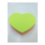 Yalçın Avm Moda Home Lüx Kağıt Yapışkanlı Not Kağıdı Postit Kalp Şeklinde