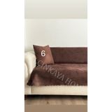 YALÇINKAYA HOME Damar Desenli Süngerli Kaymaz Taban Koltuk - Çekyat Örtüsü 170x205cm