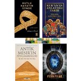 Yaldızlı Fısıltılar / Kuranın Anlattığı Tarih / Kutlu Hayatın İzinde / Antik Mısır'ın Peygamberleri (4 Kitap) - beyaz