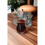 Yaldızlı Galata Çay Bardağı 6'lı 175 Cc, Şık ve Zarif Tasarım, Modern ve Kullanışlı Set - Seçenek 1