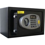 Yale 10 kg Orta Boy Şifreli Kasa - LCD Ekranlı Siyah 35 x 27 x 25 cm Hırsızlığa Karşı Koruma