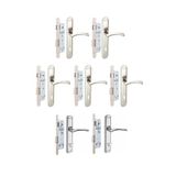 Yale 3+1 Daire Kapı Kolu-kilit Seti (7 Takım) 5 Oda Kapı Kolu+kilit 2 Wc Kapı Kolu+kilit