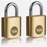 Yale Pirinç Asma Kilit 30 Mm 2'li Set