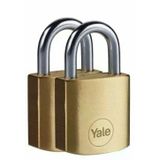 YALE Y110B/25/113/1 25 mm Pirinç Asma Kilit Blister