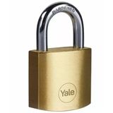 YALE Y110B/30/115/1 30 mm Pirinç Asma Kilit Blister