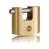 Yale Y114B/90/118/1 Oval Kayar Pimli 90 mm Pirinç Asma Kilit