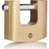 Yale Y114B/90/127/1 Pirinç 90 mm Oval Kayar Pimli Asma Kilit