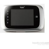 Yale Yale LCD Ekranlı Dijital Kapı Dürbünü 5000 Serisi Premium Kayıt Özellikli Gümüş 30 M