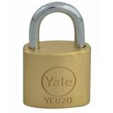 YALE YE1/20/111/1 Essentıal 20 mm Pirinç Asma Kilit Blister