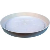 Yalı Saksı Tabağı No4 Beyaz 16,5cm Serinova Toxa Saksısı Altlığı 4 Numara Plastik Tabak Altlık
