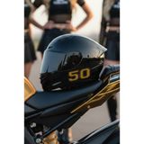 Yalıgraf Reklam Tabela Kask Sayı Sticker - Şehir Plaka Kodları - Racing Motor Sticker Şanslı Numara Çıkartma - No: 50