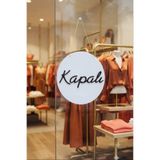 Yalıgraf Reklam Tabela Mağaza Dükkan Butik Pleksi Kabartmalı Yazı 3D Açık Kapalı Tabelası - Beyaz Siyah