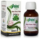 Yalın Vital Aloe Vera Yağı 50 ml | %100 Saf ve Doğal Soğuk Sıkım ( Cam Damlalık Hediyeli )