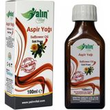 Yalın Vital Aspir Yağı 100 ml | %100 Saf ve Doğal Soğuk Sıkım ( Cam Damlalık Hediyeli )