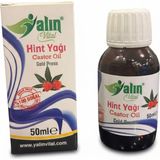 Yalın Vital Hint Yağı 50 ml | %100 Saf ve Doğal Soğuk Sıkım ( Cam Damlalık Hediyeli )