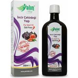 Yalın Vital İncir Çekirdeği Yağı 250 ml | %100 Saf ve Doğal Soğuk Sıkım ( Cam Damlalık Hediyeli )