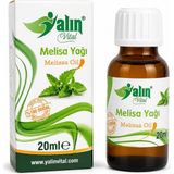 Yalın Vital Melisa Yağı 20 ml | %100 Saf ve Doğal ( Cam Damlalık Hediyeli )