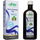 Yalın Vital Üzüm Çekirdeği Yağı 250 ml | %100 Saf ve Doğal Soğuk Sıkım ( Cam Damlalık Hediyeli )