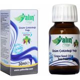 Yalın Vital Üzüm Çekirdeği Yağı 30 ml | %100 Saf ve Doğal Soğuk Sıkım ( Cam Damlalık Hediyeli )