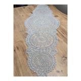 YALINSHOME lux runner masa örtüsü dantel 134x40 cm