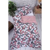Yalıteks Home Tek Kişilik Welsoft Çift Taraflı Lüks Yorgan ve Yastık Kılıfı -Prizma - 155 x 215 cm - 07-Pembe