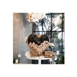 Yalova Design Düğün & Nişan Misafir Eğlenceli Kalp Anı Kutusu Ceviz 45 Cm(KALEM HEDİYELİ)