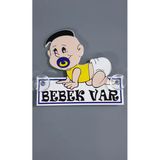 Yalova Oto Aksesuar Arabada Bebek Var Araba Stickeri Fanatik Bebek Pleksi Vantuzlu