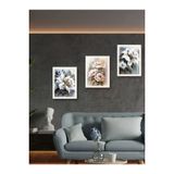 Yalova Shop Dekoratif Yağlıboya 3 Lü Tablo Seti 50 X 70 Cm