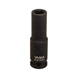 Yama YAHLU3817 3/8’’ 17MM Crmo Uzun Metrik Lokma - Siyah