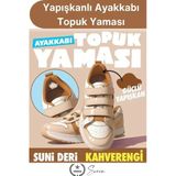 #Yamabandı Ayakkabı Topuk Yaması Yapışkanlı Tamir Bandı Kahverengi 4 Adet Spor Sneaker Klasik Bot Çocuk Yetişkin İç Topu