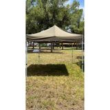 yamaç çadır YAMAÇ ÇADIR 3x3 Gazebo Çardak Su Geçirmez 5+ Kişilik Haki Yeşili Akrilik Kumaş Özellikli