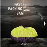 Yamaç Paraşütü Gül Torba ( Fast Packing Bag ) - Sarı - Siyah