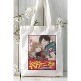Yamada-Kun To LV999 No Koi Wo Suru Baskılı Bez Omuz Çantası Kişiye Özel Model 6
