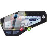 Yamaha 2013-2020 Mt-09 / Fz-09 4.7" Gösterge Paneli Için Ipg Anti-Glare Parlama Önleyici Mat Ekran Koruyucu - Renk