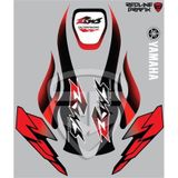 Yamaha Bws Etiket Sticker Seti Komple Redline Grafik Siya
