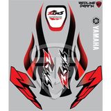 Yamaha Bws Sticker Seti Komple Yazı Redline Grafik Kırmızı