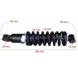 Yamaha Cross Xtz 250 Arka Amortisör 360 Mm Gazlı