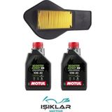Yamaha Cygnus L Motul Yağ Ve Hava Filtre Bakım Seti Bs0032