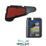 Yamaha Delight 115 Liqui Moly Yağ Ve Hava Filtre Bakım Seti Bs0035