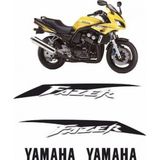 Yamaha Fazer Sticker Motorsiklet Stickerı Yapıştırma