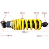 Yamaha Fz16 150 Arka Amortisör 330 Mm