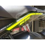 Yamaha Mt 09 Arka Kuyruk Sticker Sarı