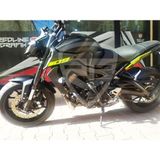 Yamaha Mt 09 Komple Grenaj Sticker Sarı