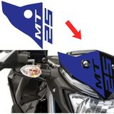 Yamaha Mt-25 2016-2018 Ön Cam Sticker - Mavi