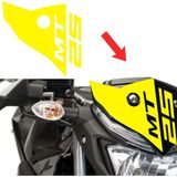 Yamaha Mt-25 2016-2018 Ön Cam Sticker