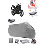 Yamaha Mt-25 Branda Gri Arka Çanta Uyumlu(Topcase) Motosiket Brandası Motor Örtüsü Çadır Su Geçirmez Motosiklet Kılıfı Motor Brandası,lastikli,taşıma Torbalı