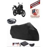 Yamaha Mt-25 Branda Siyah Arka Çanta Uyumlu(Topcase) Motosiket Brandası Motor Örtüsü Çadır Su Geçirmez Motosiklet Kılıfı Motor Brandası,lastikli,taşıma Torbalı